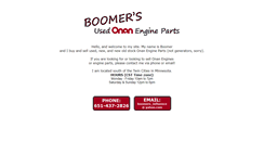 Desktop Screenshot of boomersonanparts.com